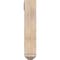 Ekena Millwork Legacy Arts and Crafts Smooth Bracket w/ Offset Brace, Douglas Fir, 5 1/2"W x 20"D x 28"H BKT0604X20X28LEC03SDF - alternate 4